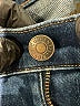 Current/Elliott Solid Blue Jeans Size 29 waist - photo 8