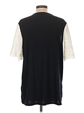 Jones New York Short Sleeve Blouse (view 2)
