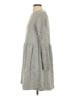Ann Taylor LOFT Solid Gray Casual Dress Size S - photo 5