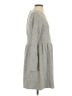 Ann Taylor LOFT Solid Gray Casual Dress Size S - photo 4