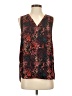 Halogen 100% Polyester Red Sleeveless Blouse Size S - photo 1