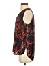 Halogen 100% Polyester Red Sleeveless Blouse Size S - photo 5