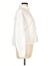 Gap 100% Polyester Ivory Long Sleeve Blouse Size L - photo 4