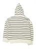DKNY 100% Recycled Polyester Stripes Ivory Pullover Sweater Size 7 - 8 - photo 2