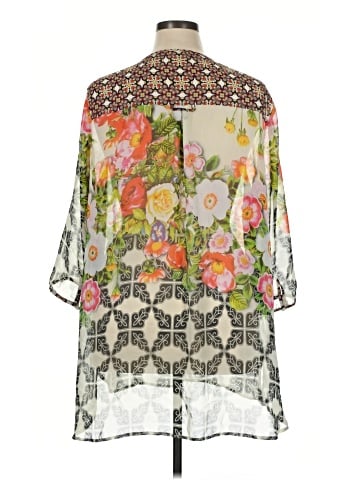 Soft Surroundings 3/4 Sleeve Blouse (view 2)