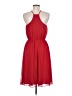 Soprano 100% Polyester Solid Red Casual Dress Size M - photo 2