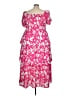 BTFBM 100% Polyester Pink Cocktail Dress Size XXL - photo 2
