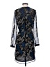 Daniel Rainn 100% Polyester Paisley Blue Casual Dress Size S - photo 2