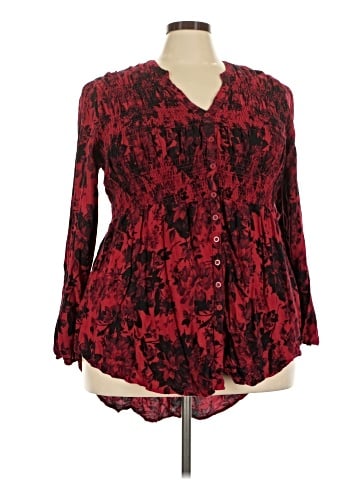 Torrid Long Sleeve Blouse (view 1)