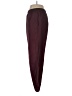 IZOD 100% Polyester Solid Burgundy Casual Pants Size L - photo 5