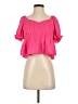 Illa Illa 100% Polyester Pink 3/4 Sleeve Blouse Size S - photo 1