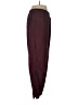 IZOD 100% Polyester Solid Burgundy Casual Pants Size L - photo 4