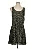 BCBGeneration 100% Polyester Chevron-herringbone Green Casual Dress Size S - photo 1