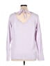 White House Black Market Purple Pullover Sweater Size XL - photo 2