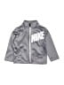 Nike 100% Polyester Metallic Silver Track Jacket 9-12 MO / 12 MO - photo 1