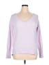 White House Black Market Purple Pullover Sweater Size XL - photo 1