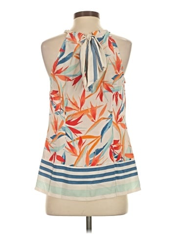 Tommy Bahama Sleeveless Silk Top (view 2)