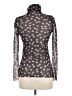 Ganni 100% Polyamide Black Long Sleeve Blouse Size EU 38 / US 8 - photo 2