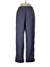 IZOD 100% Polyester Solid Blue Track Pants Size L - photo 2