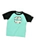 Hurley 100% Polyester Teal Short Sleeve T-Shirt Size 4T - photo 1