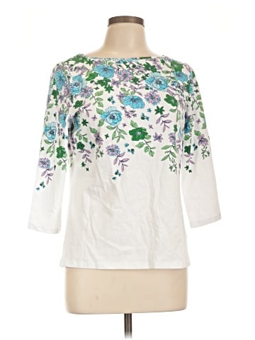Talbots 3/4 Sleeve T-Shirt (view 1)