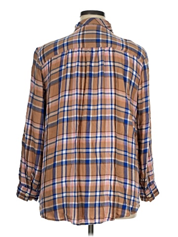 Style&Co 3/4 Sleeve Button-Down Shirt (view 2)