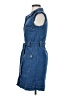 Massimo Dutti Blue Casual Dress Size 2 - photo 5