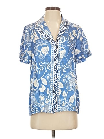 J. McLaughlin Short Sleeve Blouse (view 1)
