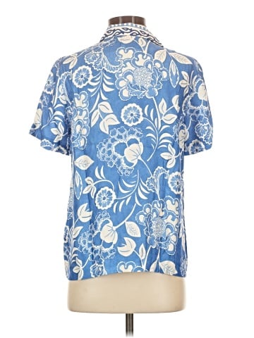 J. McLaughlin Short Sleeve Blouse (view 2)