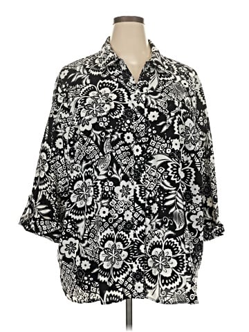 Maggie Barnes Long Sleeve Blouse (view 1)