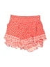 Gianni Bini 100% Rayon Polka Dots Orange Red Skort Size S - photo 1
