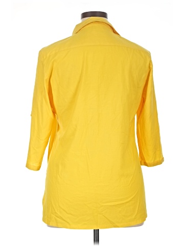 Christina 3/4 Sleeve Button-Down Shirt (view 2)