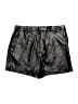 Express 100% Polyester Metallic Black Shorts Size 10 - photo 1