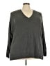 Philosophy Republic Clothing Gray Pullover Sweater Size 3X - photo 1