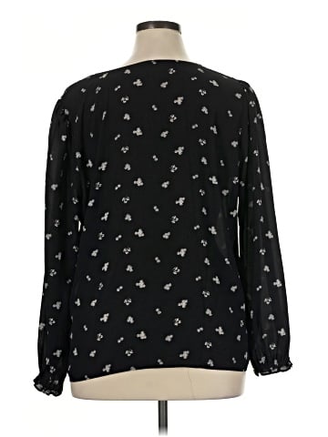 Ann Taylor Factory Long Sleeve Blouse (view 2)