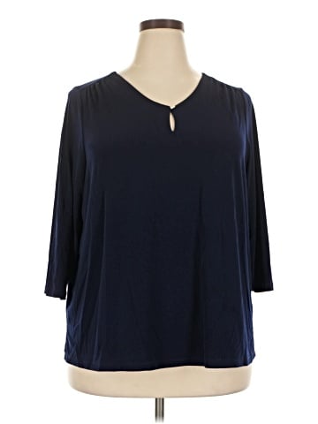 Tahari 3/4 Sleeve Blouse (view 1)