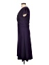 Ann Taylor Solid Purple Cocktail Dress Size 10 - photo 5