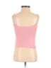Romwe 100% Polyester Pink Tank Top Size 4 - photo 2