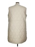 Cj Banks 100% Polyester Ivory Vest Size 3X - photo 2