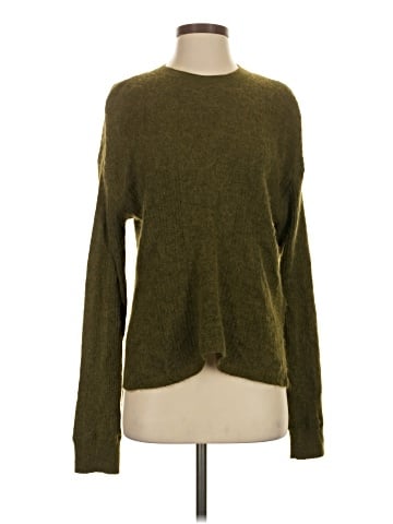 Madewell Ribbed Alpaca-Blend Crewneck Sweater (view 1)