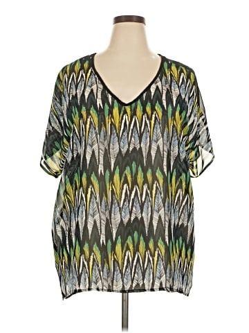 Cha Cha Vente Short Sleeve Blouse (view 1)