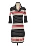Three Dots Stripes Gray Casual Dress Size XS - photo 1