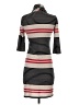 Three Dots Stripes Gray Casual Dress Size XS - photo 2