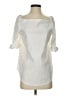 J. McLaughlin Ivory White 3/4 Sleeve Blouse Size S - photo 1