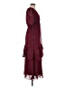 Taylor 100% Polyester Burgundy Cocktail Dress Size 6 - photo 4