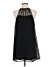 Lulus 100% Polyester Solid Black Cocktail Dress Size M - photo 2