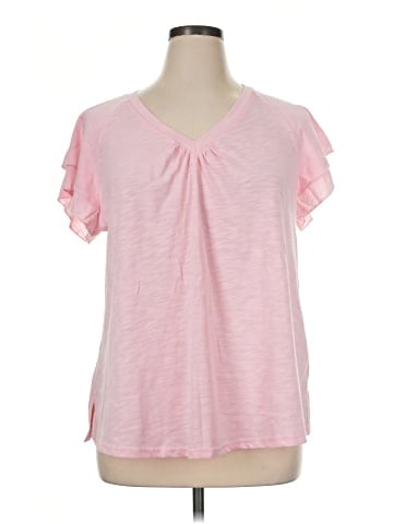 BLOOMCHIC Short Sleeve Top (view 1)