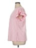 BLOOMCHIC Pink Short Sleeve Top Size 14 - 16 - photo 5