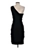 Cynthia Steffe Solid Black Cocktail Dress Size 4 - photo 2