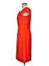 J.Crew 100% Polyester Solid Orange Cocktail Dress Size 8 (tall) - photo 5